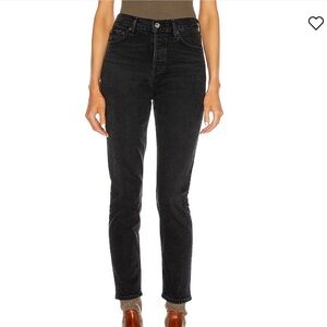 AGOLDE Nico High Rise Slim Jeans in Compilation - 25